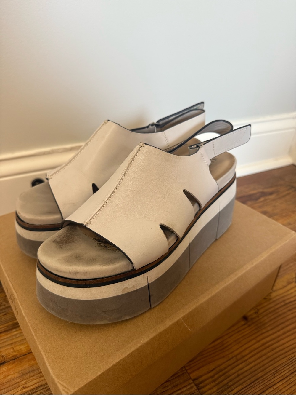 NAKED FEET - FLOW in MIST Heeled Sandals - Picture 3 of 10
